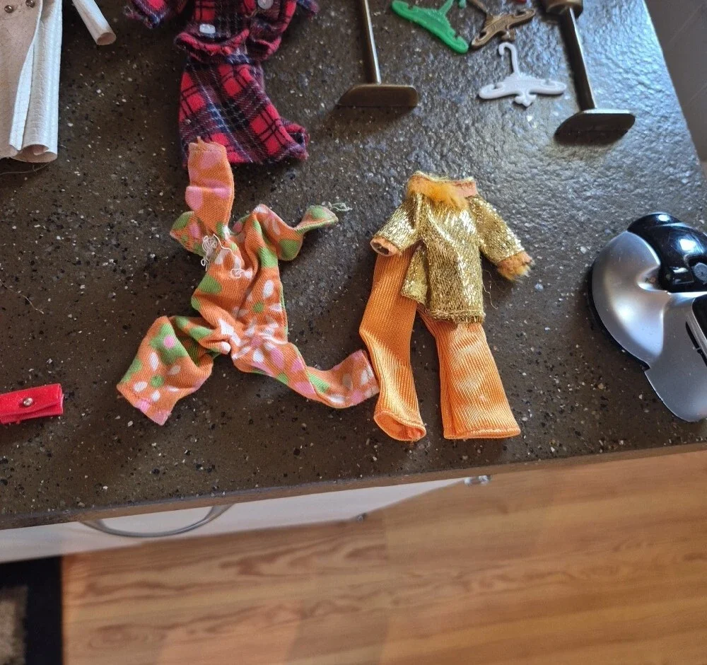 60s, 70s Dawn Doll And Clothes Lot Original Vintage